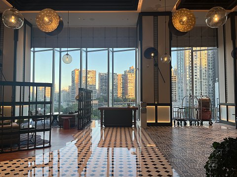 没有咖啡的日子｜深圳前海华侨城艾美酒店行政角房