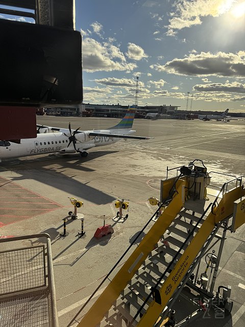 SAS Connect初体验 - 北欧航空SK574 CDG-ARN 巴黎戴高乐 - 斯德哥尔摩阿兰达 飞行简报
