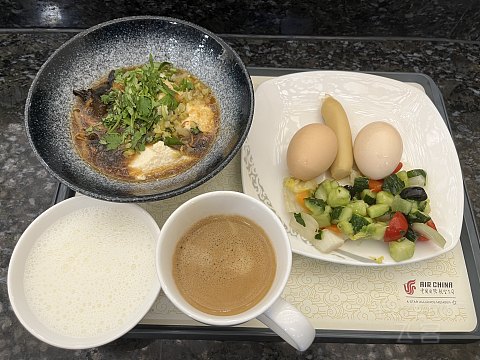 京渝快线再次体验｜CA4148北京首都-重庆江北，丰富口播介绍山城，餐饮服务逐渐佛系
