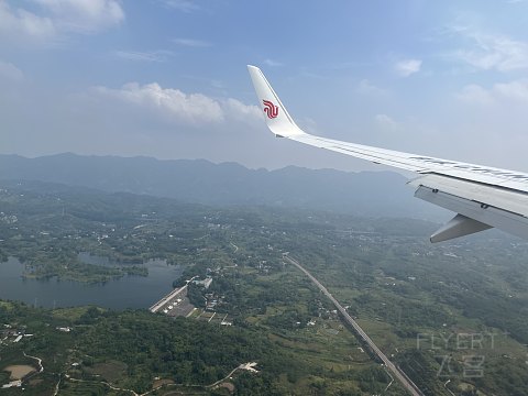京渝快线再次体验｜CA4148北京首都-重庆江北，丰富口播介绍山城，餐饮服务逐渐佛系
