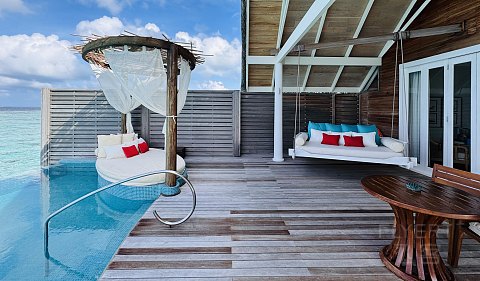 果冻海•耀珍珠|马尔代夫米莱度岛度假酒店(Milaidhoo Maldives)泳池水屋及沙屋全体验