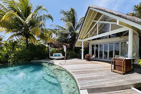 果冻海•耀珍珠|马尔代夫米莱度岛度假酒店(Milaidhoo Maldives)泳池水屋及沙屋全体验