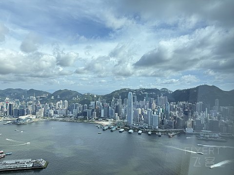 香港麗思卡爾頓維港海景大床房寫意入住