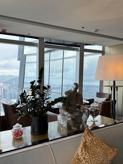 香港麗思卡爾頓維港海景大床房寫意入住