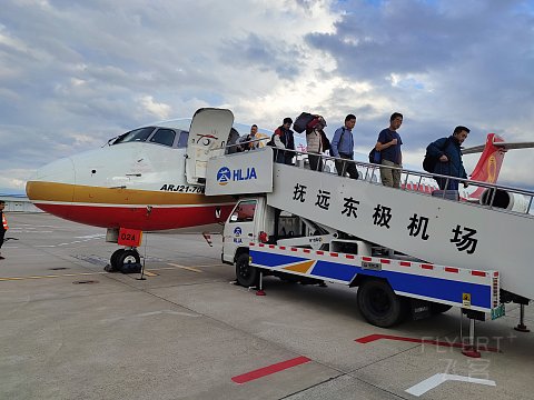 感受漠北绝美秋色，我国最东北两极连线航班—成都航EU2849漠河古莲—抚远东极飞行报告