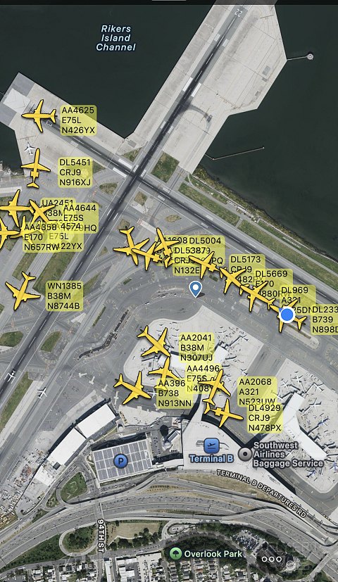 机场堵飞机｜达美航空DL2339 LGA-MIA B737-900ER头等舱体验