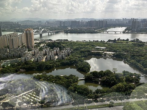 深夜打卡惠州中海希尔顿，好地段＋硬件崭新