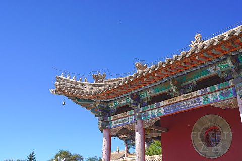 东北追秋大环线！Day2️⃣：融合满梦汉藏四族风格的贝子庙，宿东乌珠穆沁旗辽都酒店