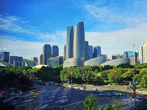 天府之国，烟火之都—成都首座万豪酒店🏨