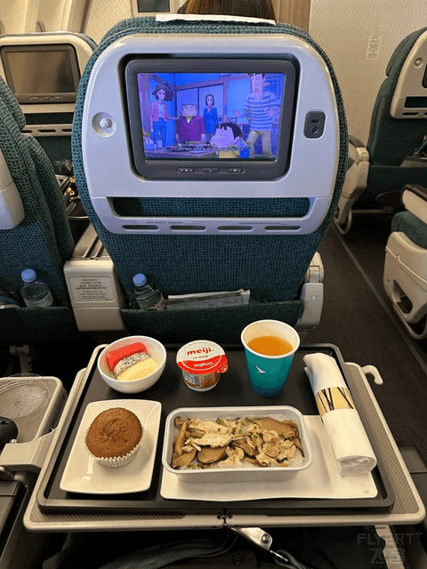 全新“尔雅”公务舱初探与预约体验，附CX710新加坡-香港特选经济舱报告