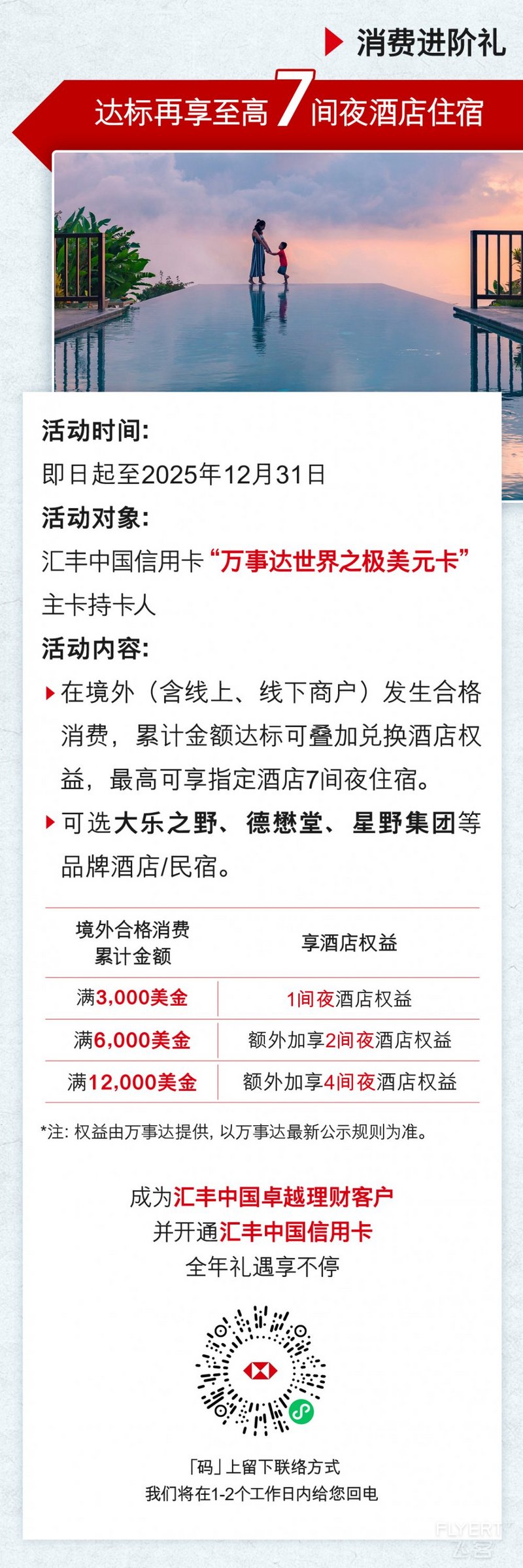 信用卡暑期长