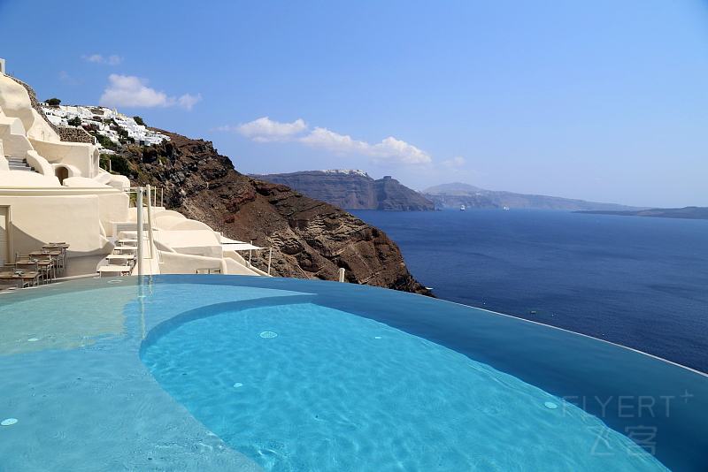Santorini--Mystique A Luxury Collection Hotel Outdoor Garden and Pools (10).JPG