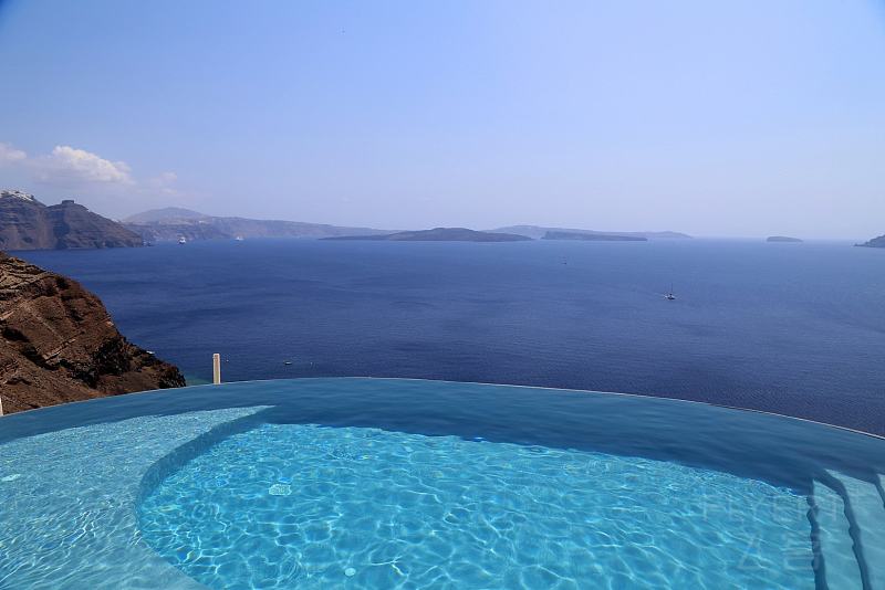 Santorini--Mystique A Luxury Collection Hotel Outdoor Garden and Pools (7).JPG