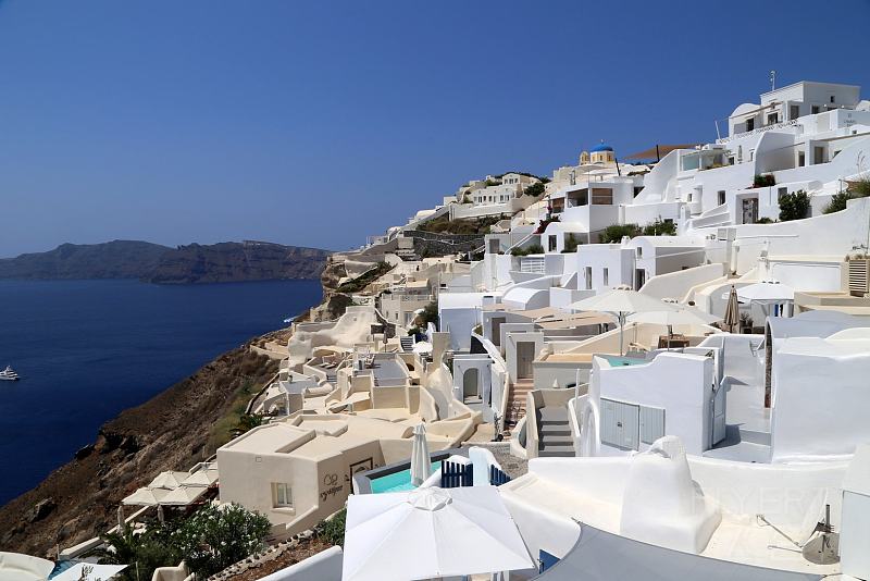 Santorini--Mystique A Luxury Collection Hotel Outdoor Garden and Pools (4).JPG