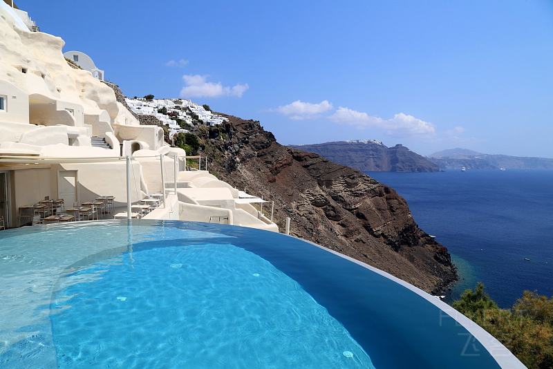 Santorini--Mystique A Luxury Collection Hotel Outdoor Garden and Pools (9).JPG