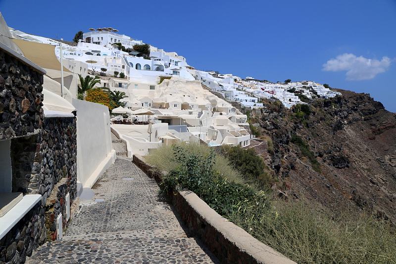 Santorini--Mystique A Luxury Collection Hotel Outdoor Garden and Pools (12).JPG