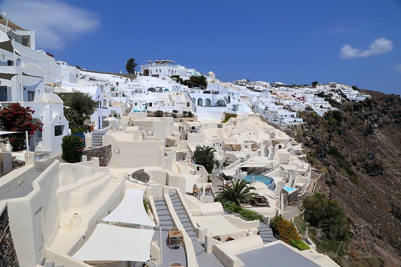 Santorini--Mystique A Luxury Collection Hotel Outdoor Garden and Pools (19).JPG