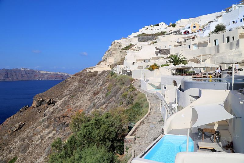 Santorini--Mystique A Luxury Collection Hotel Outdoor Garden and Pools (70).JPG