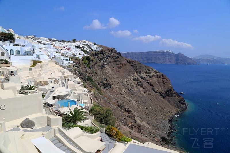 Santorini--Mystique A Luxury Collection Hotel Outdoor Garden and Pools (22).JPG