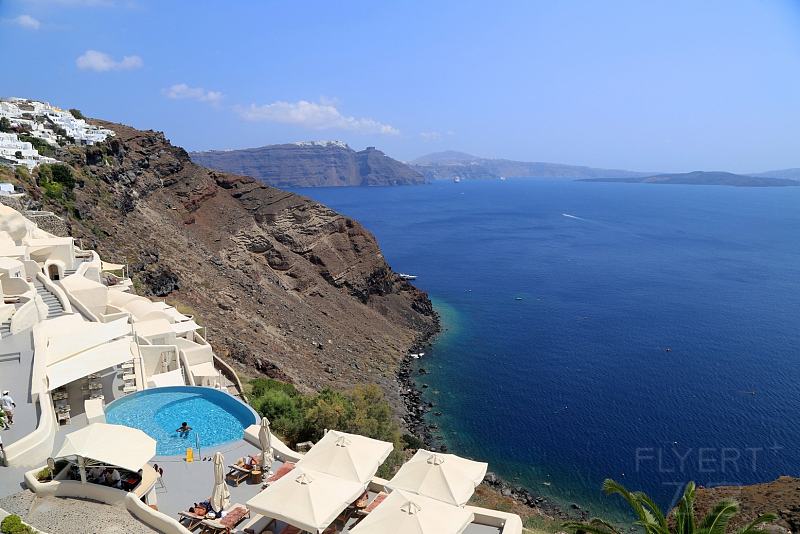 Santorini--Mystique A Luxury Collection Hotel Outdoor Garden and Pools (32).JPG