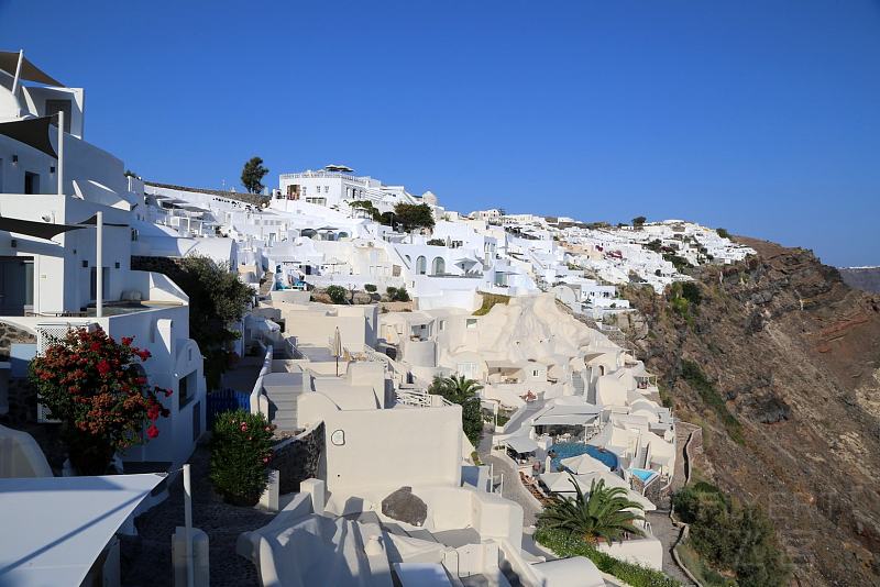 Santorini--Mystique A Luxury Collection Hotel Outdoor Garden and Pools (52).JPG
