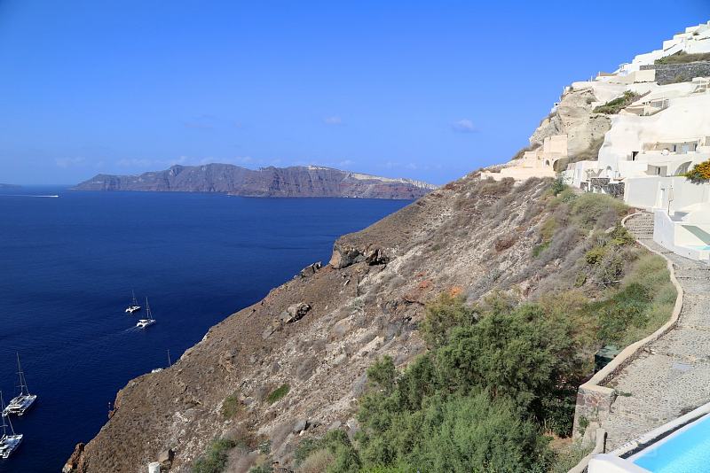 Santorini--Mystique A Luxury Collection Hotel Outdoor Garden and Pools (71).JPG