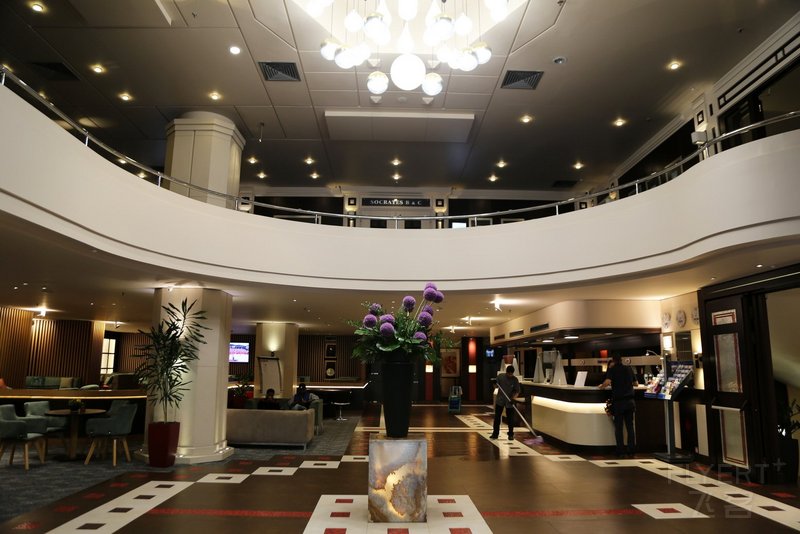 Athens--Crowne Plaza Athens City Center Lobby (1).JPG
