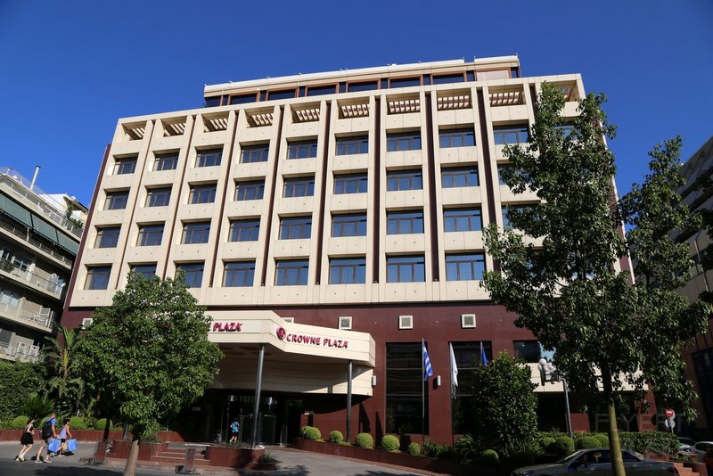 Athens--Crowne Plaza Athens City Center Exterior.JPG