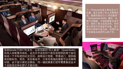 【环球票】芬兰航空固定靠背越洋商务舱和卡塔尔航空QSUITE田字格体验