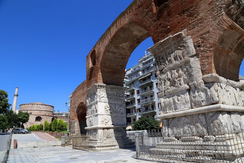 Thessaloniki--Old Town--Arch Galerius (1).JPG
