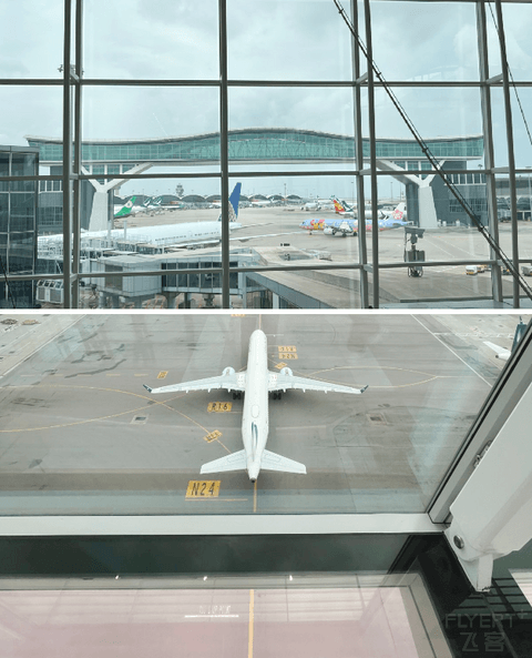 CX的A350小记，HKG新开lounge体验