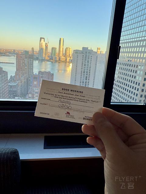 世界第一城，纽约——New York Marriott Downtown / 纽约下城万豪酒店入住体验