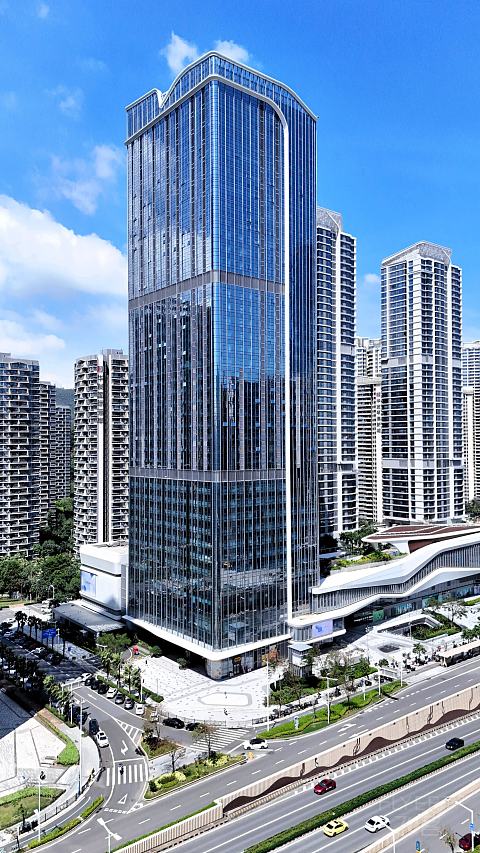 珠海万豪系新店打卡 珠海万怡酒店 拐角豪华大床房