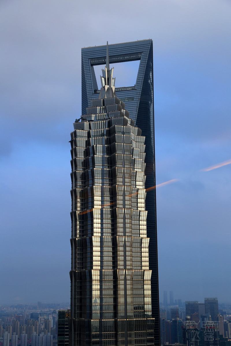 The Ritz Carlton Shanghai Pudong View from Gym (1).JPG