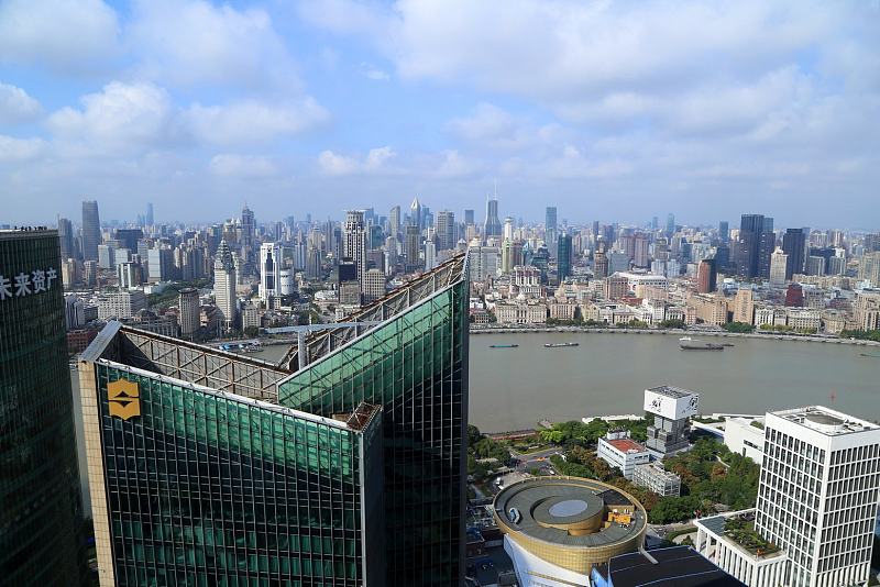The Ritz Carlton Shanghai Pudong View from Suite (5).JPG