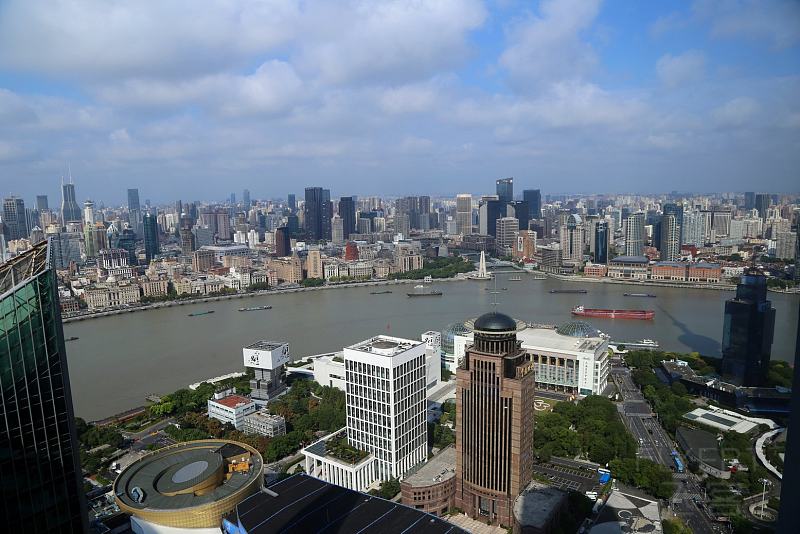 The Ritz Carlton Shanghai Pudong View from Suite (4).JPG