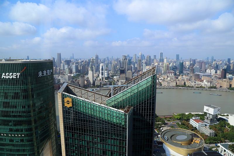 The Ritz Carlton Shanghai Pudong View from Suite (3).JPG