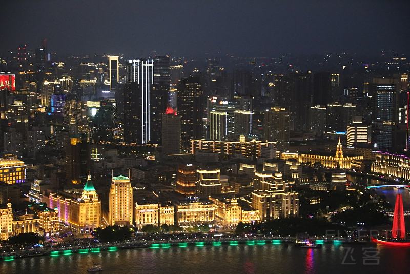 The Ritz Carlton Shanghai Pudong View at Night (8).JPG