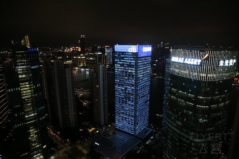 The Ritz Carlton Shanghai Pudong View at Night (25).JPG